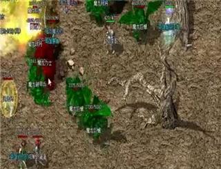 玩家升级打宝一定要去石墓洞穴